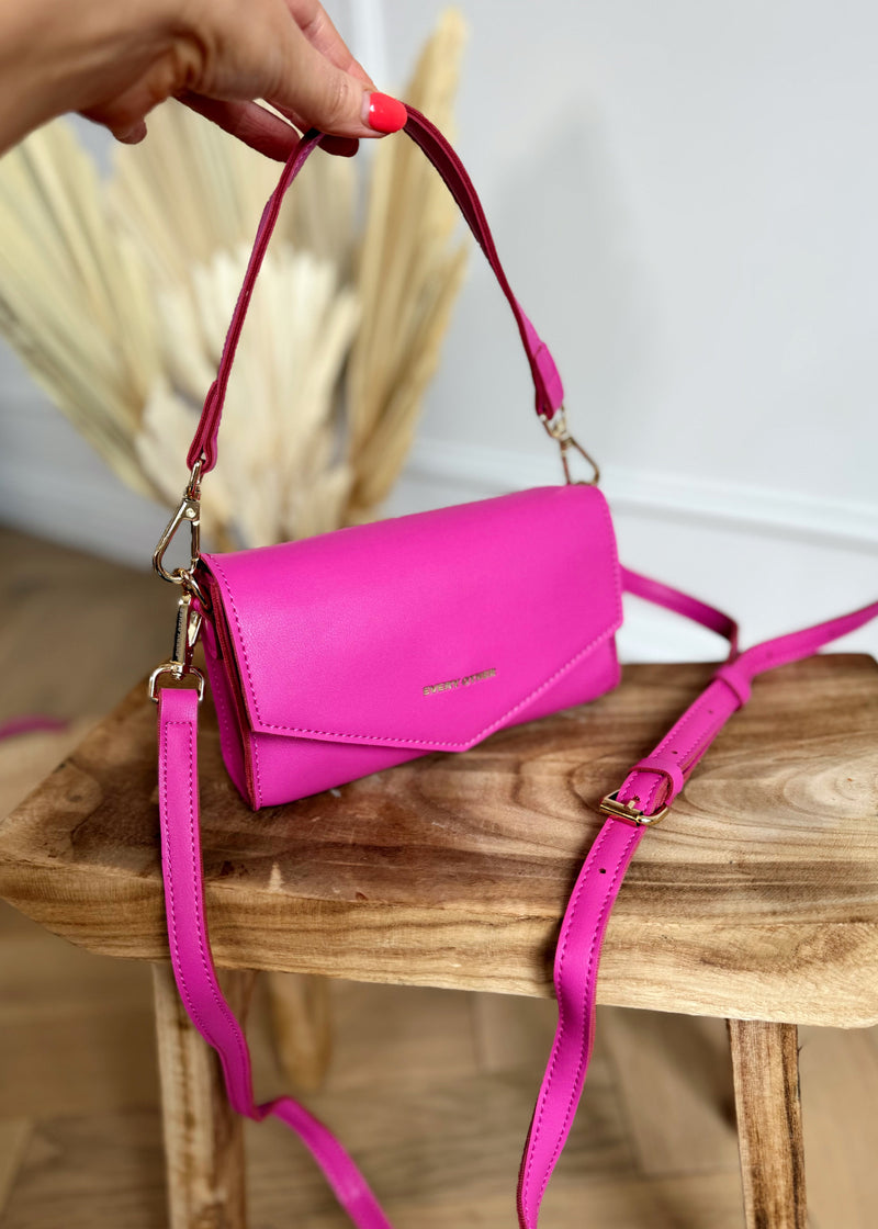 Every other mini flap bag - fuchsia-The Style Attic