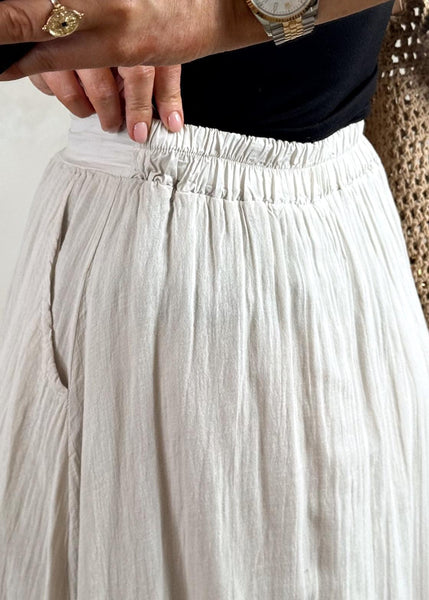 SKIRT W/POCKETS - 98065 - BLACK main image 0