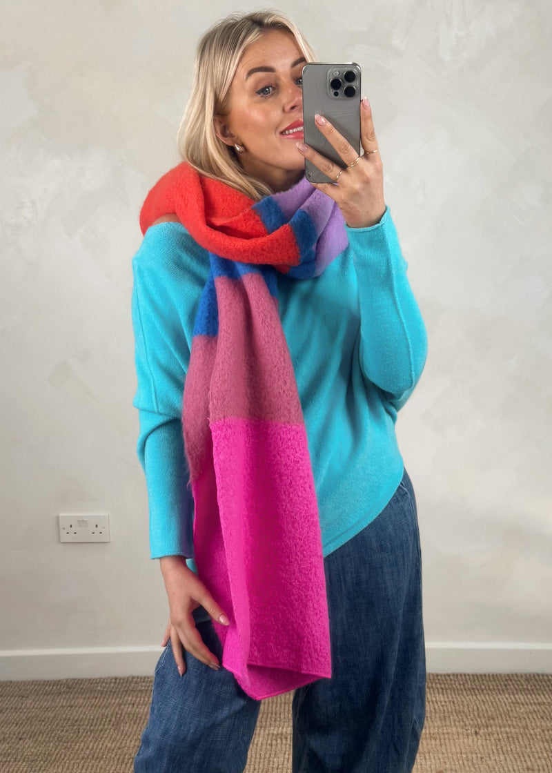 ‘25 Chunky scarf-The Style Attic