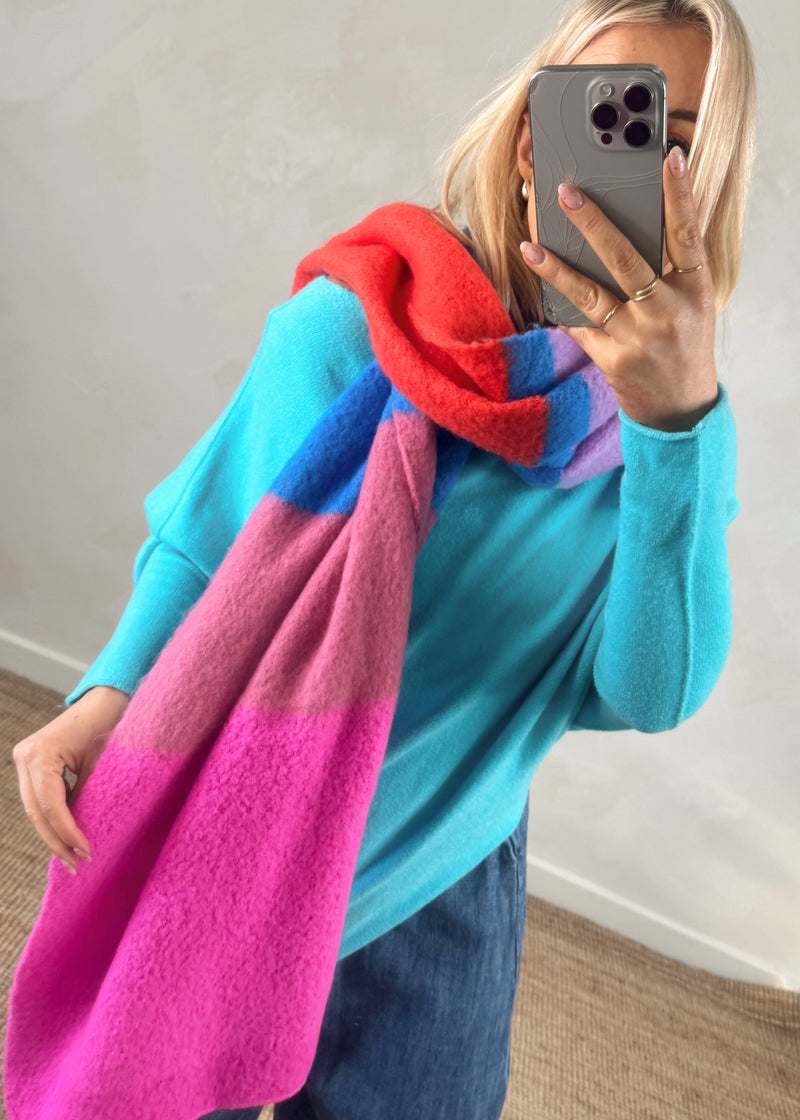 ‘25 Chunky scarf-The Style Attic