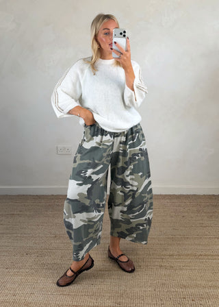 4 stripe knit - Cream-The Style Attic