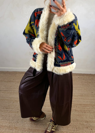 70s velvet jacket-The Style Attic