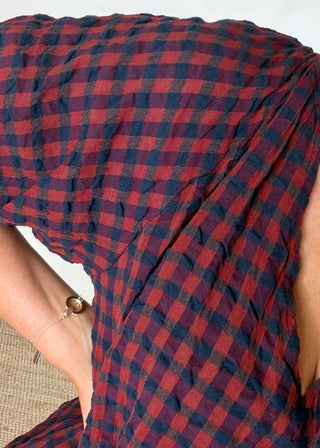 AW Birdy checked dress - Three-The Style Attic