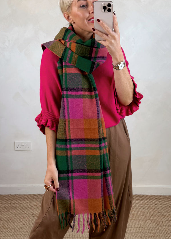 AW25 chunky scarf-The Style Attic