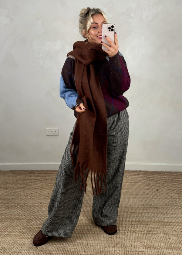 AW25 chunky scarf-The Style Attic