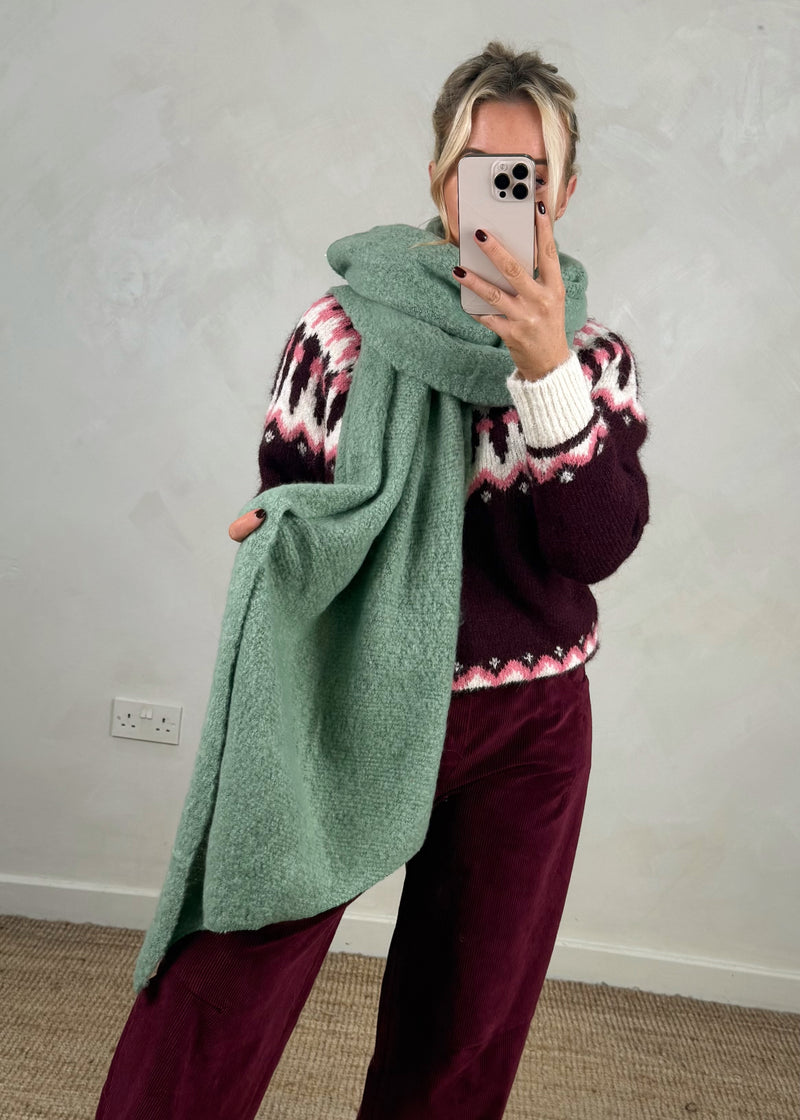 AW25 chunky scarf-The Style Attic