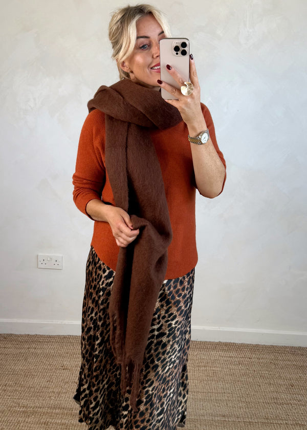 AW25 chunky scarf-The Style Attic