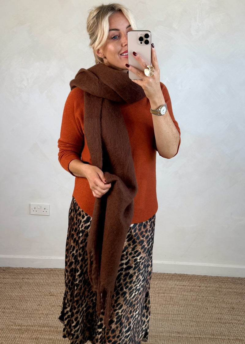 AW25 chunky scarf-The Style Attic