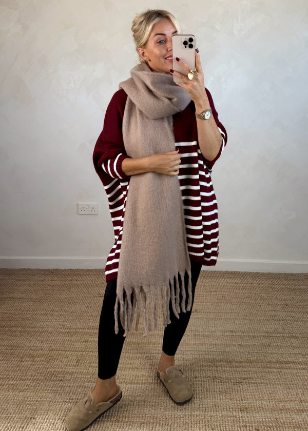 AW25 chunky scarf-The Style Attic