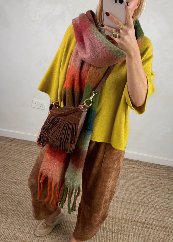 AW25 chunky scarf-The Style Attic