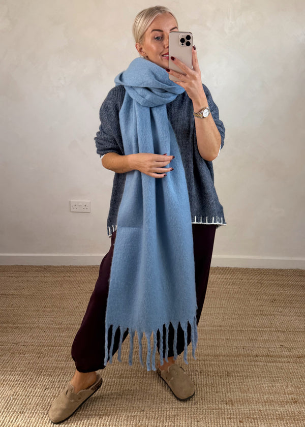 AW25 chunky scarf-The Style Attic