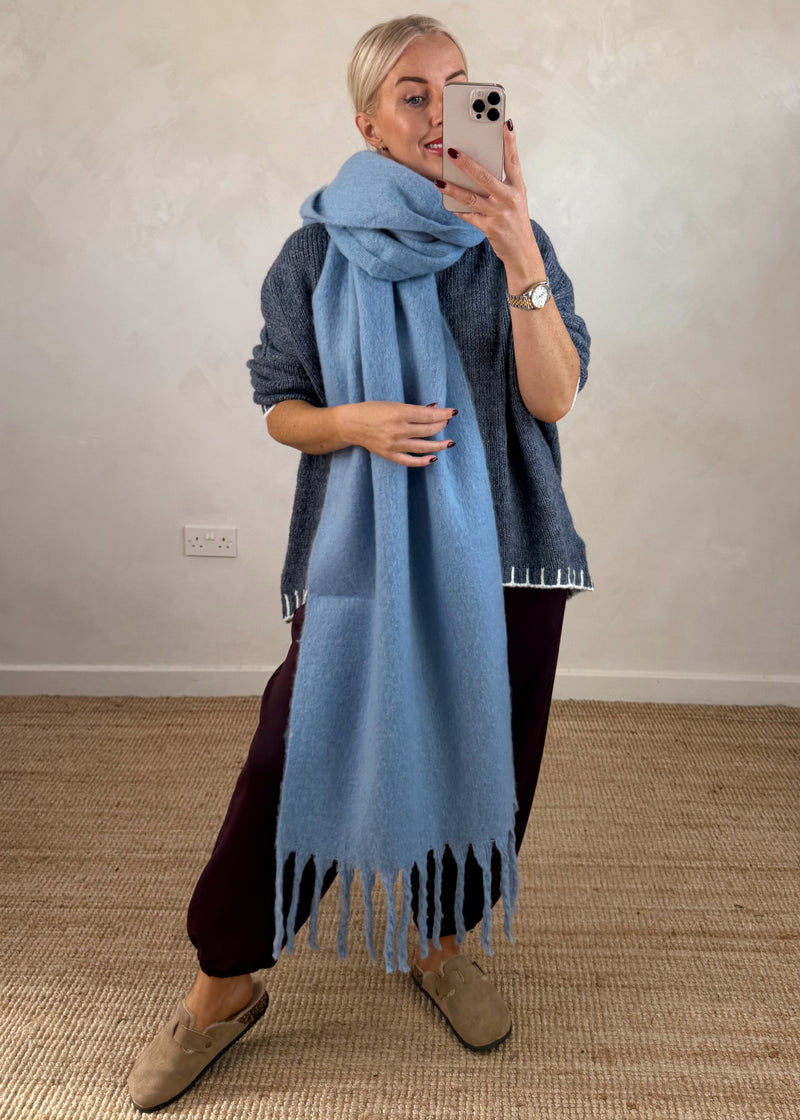 AW25 chunky scarf-The Style Attic