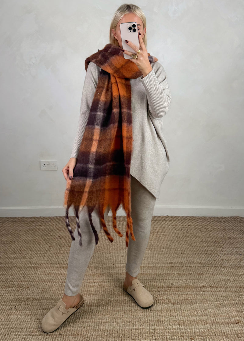 AW25 chunky scarf-The Style Attic
