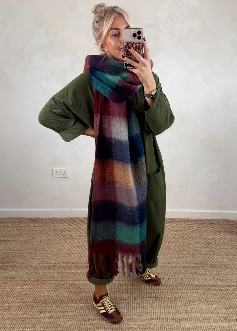 AW25 chunky scarf-The Style Attic