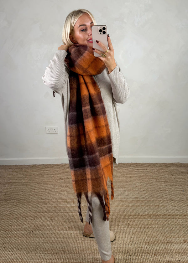 AW25 chunky scarf-The Style Attic
