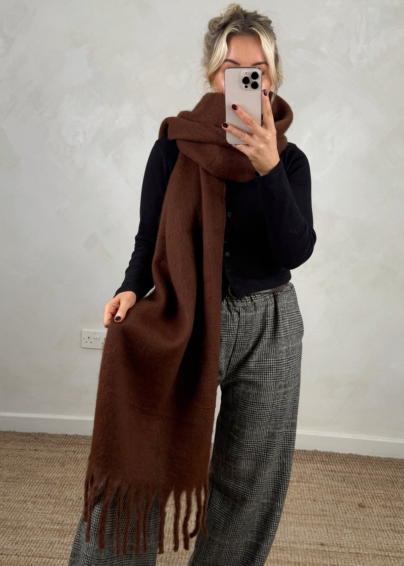 AW25 chunky scarf-The Style Attic