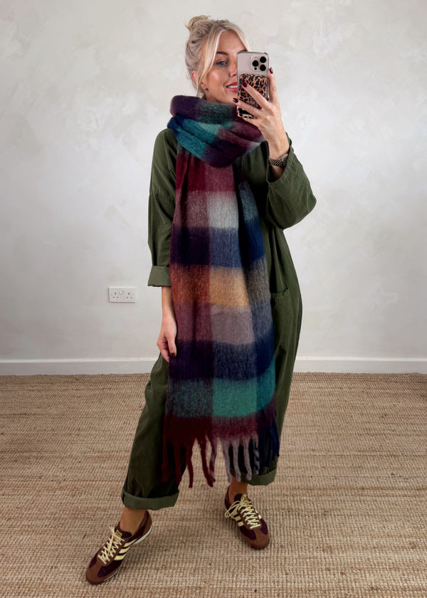 AW25 chunky scarf-The Style Attic