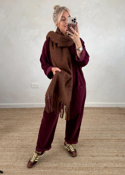 AW25 chunky scarf-The Style Attic