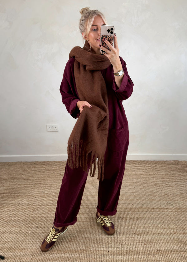 AW25 chunky scarf-The Style Attic