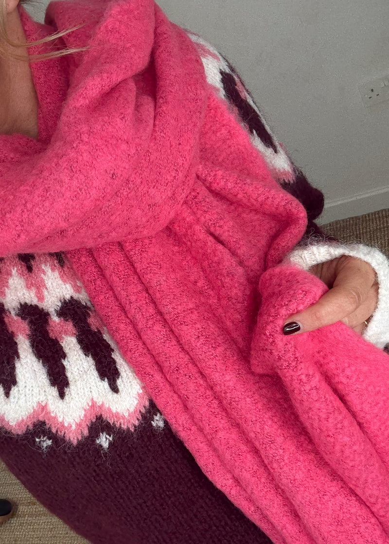 AW25 chunky scarf-The Style Attic