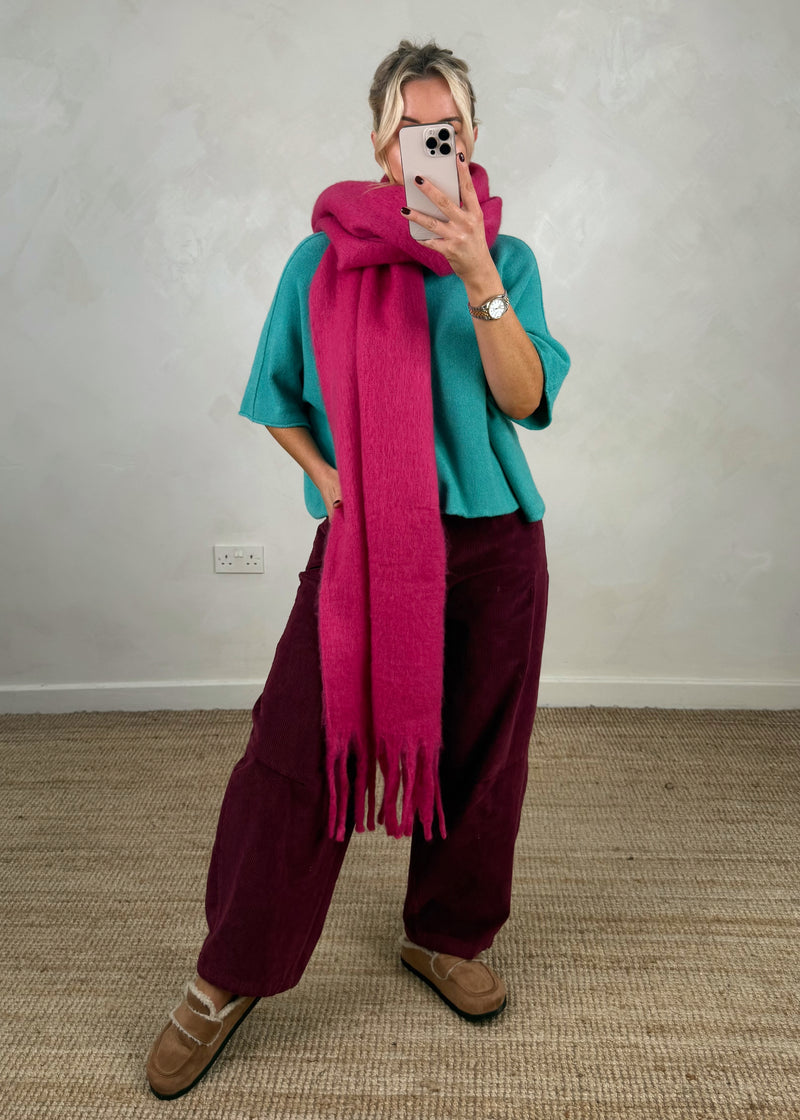 AW25 chunky scarf-The Style Attic