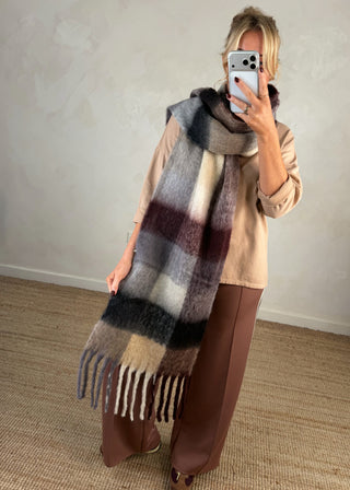 AW26 chunky scarf-The Style Attic