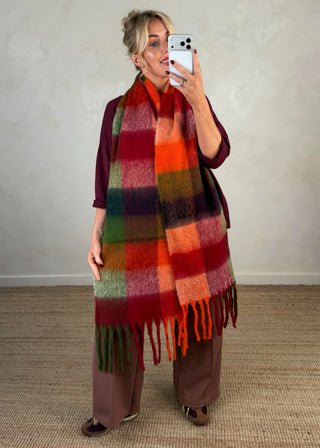 AW26 chunky scarf-The Style Attic