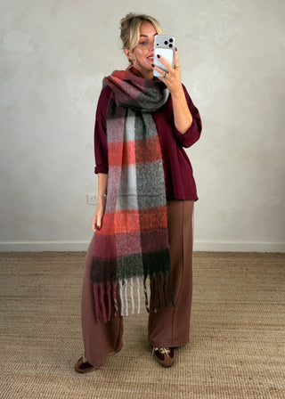 AW26 chunky scarf-The Style Attic