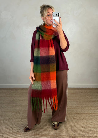 AW26 chunky scarf-The Style Attic