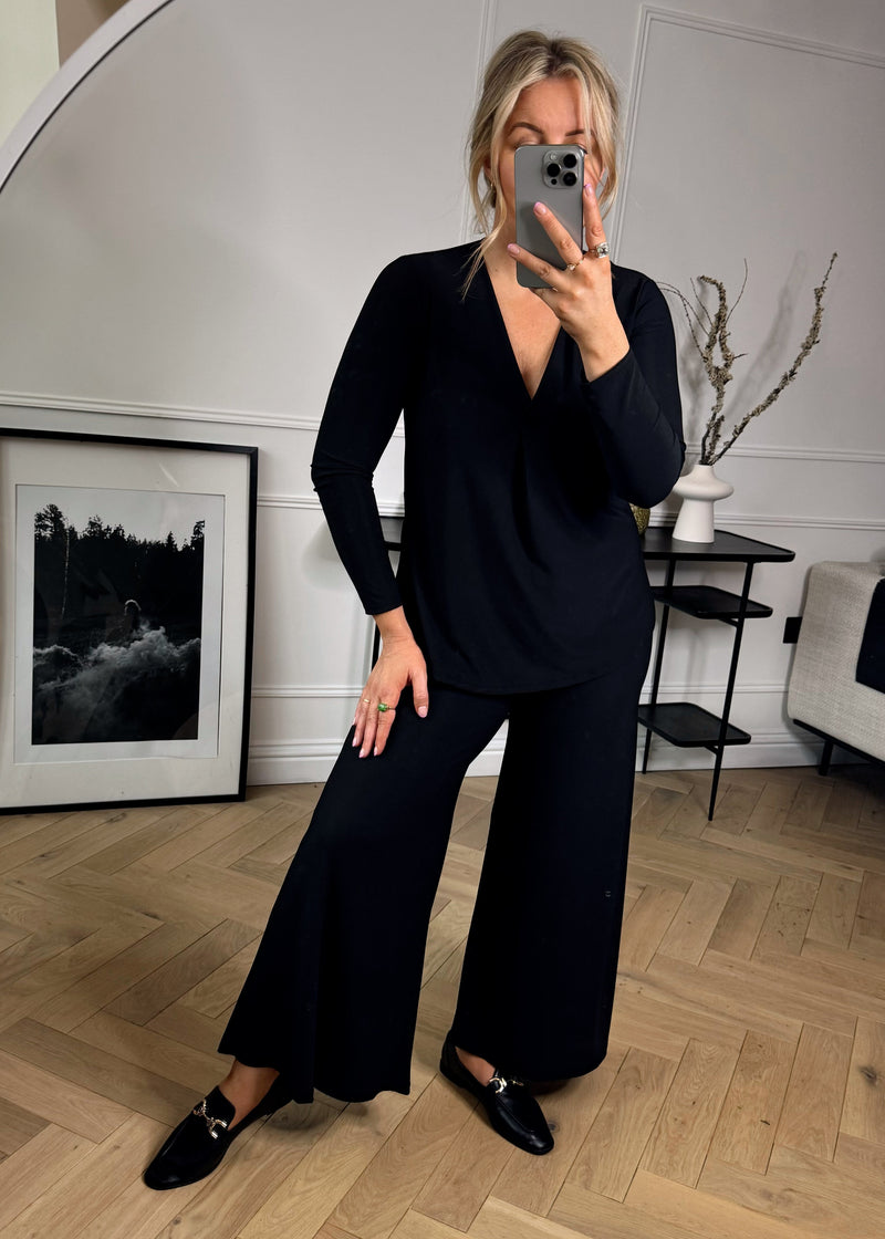 Annabel co-ord - black-The Style Attic