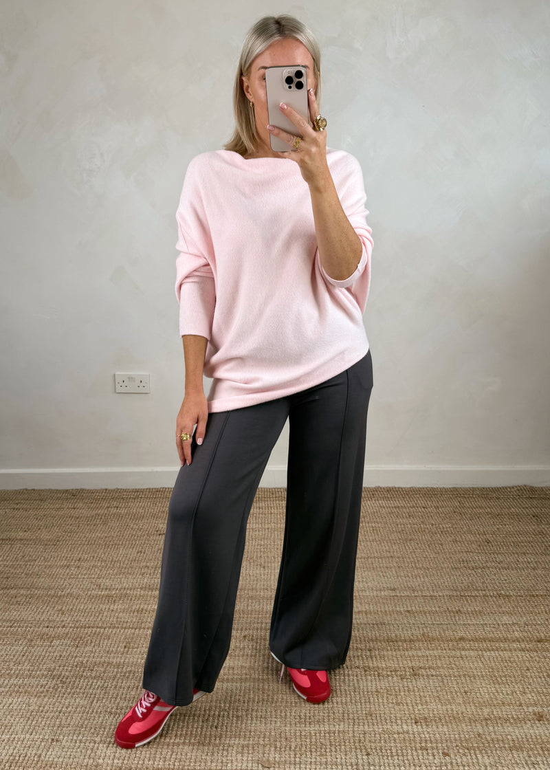 Arabella knit - blush-The Style Attic