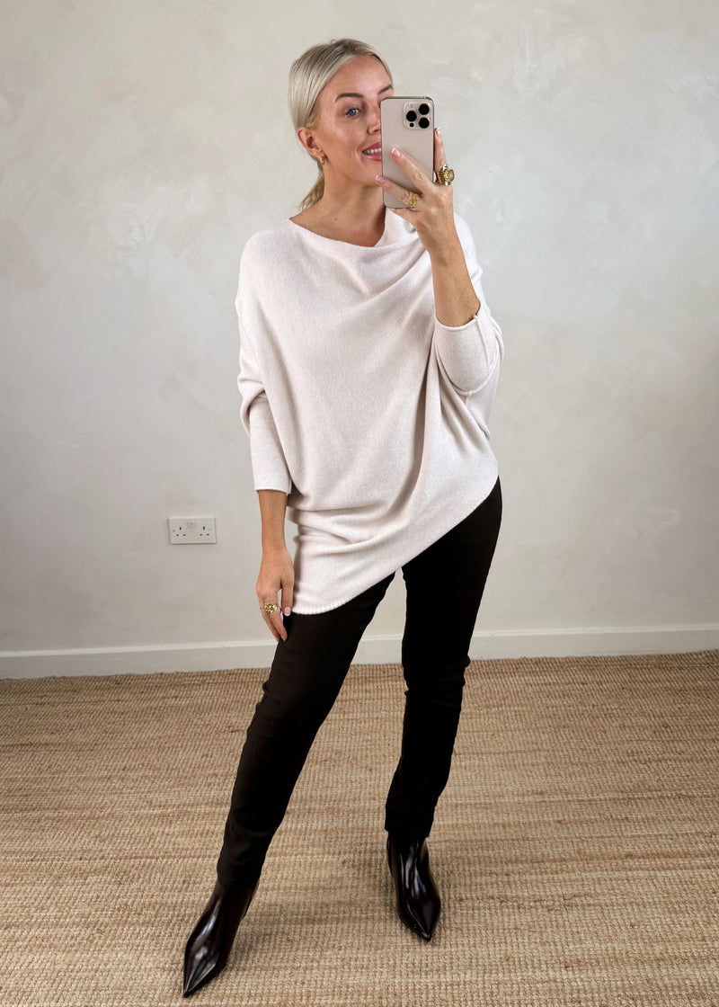 Arabella knit - cream-The Style Attic