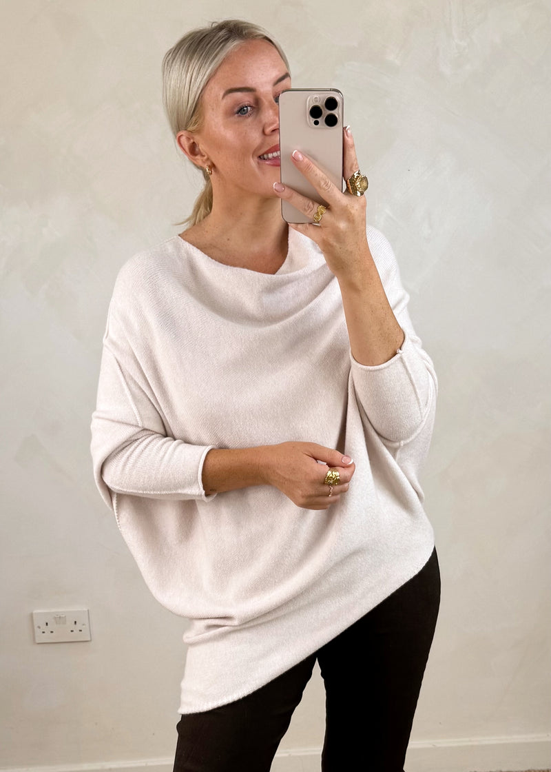 Arabella knit - cream-The Style Attic