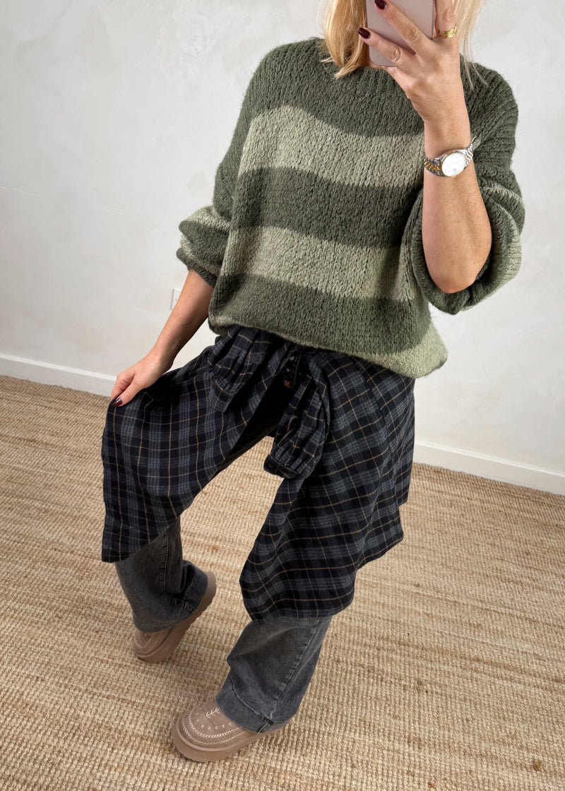 Aston checked shirt - one-The Style Attic