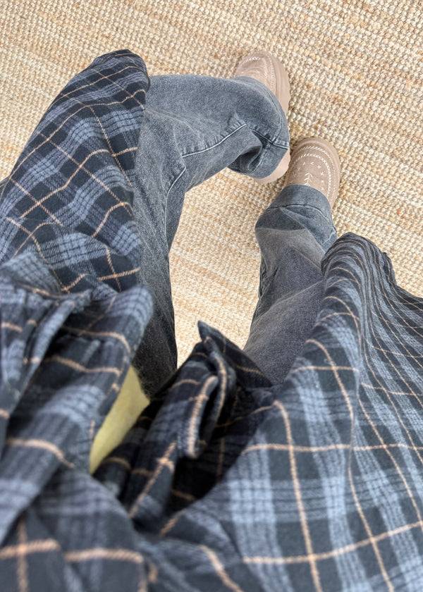 Aston checked shirt - one-The Style Attic