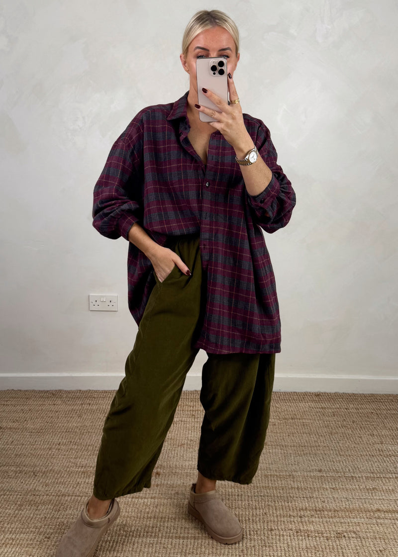 Aston checked shirt - three-The Style Attic