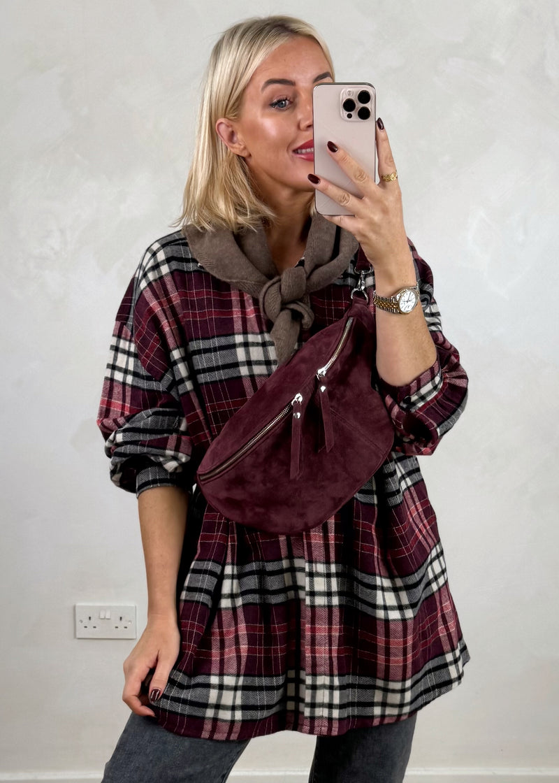 Aston checked shirt - two-The Style Attic