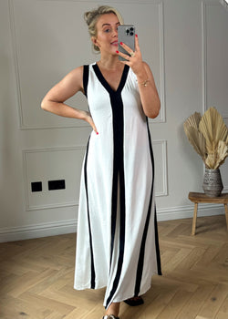 Athena II maxi dress - white