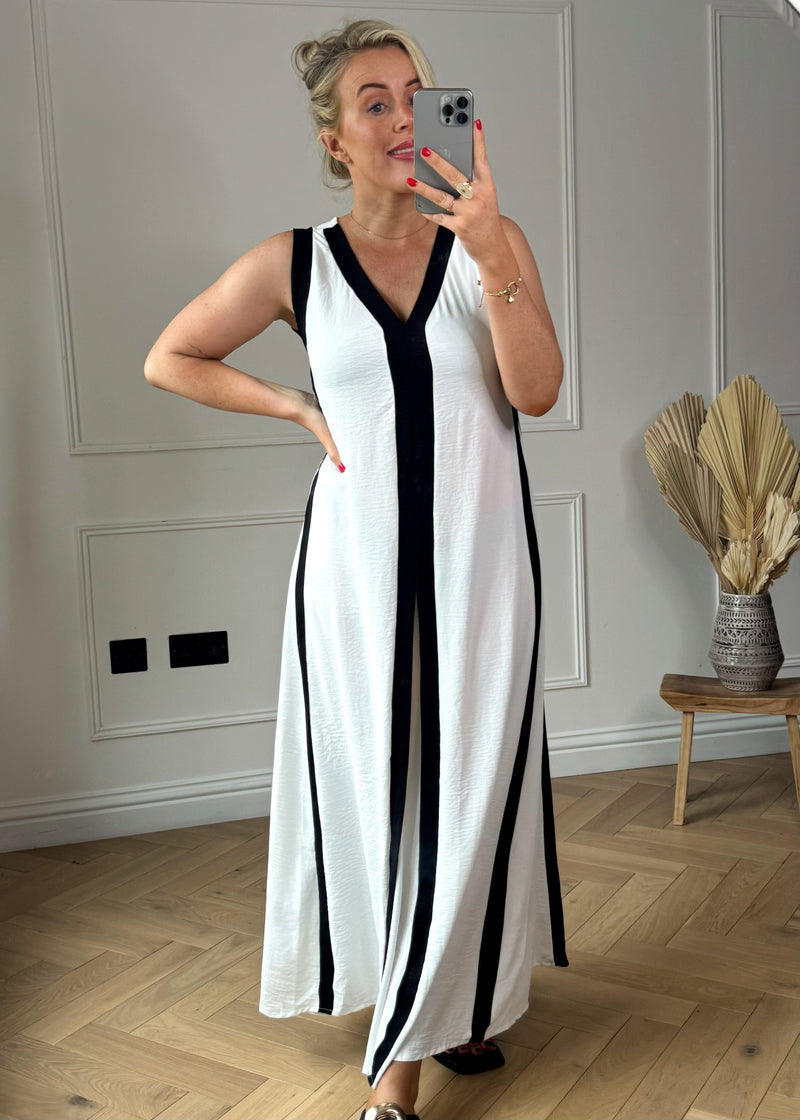 Athena II maxi dress - white