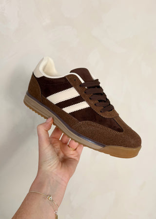Axel trainer - Chocolate-The Style Attic