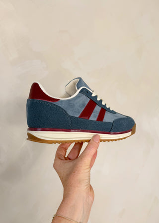 Axel trainer - Denim blue-The Style Attic