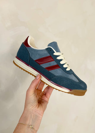 Axel trainer - Denim blue-The Style Attic