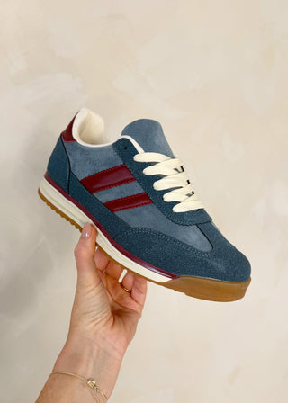Axel trainer - Denim blue-The Style Attic