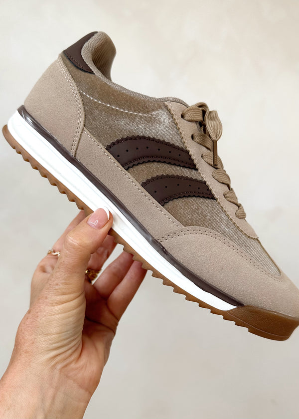 Axel trainer - latte-The Style Attic