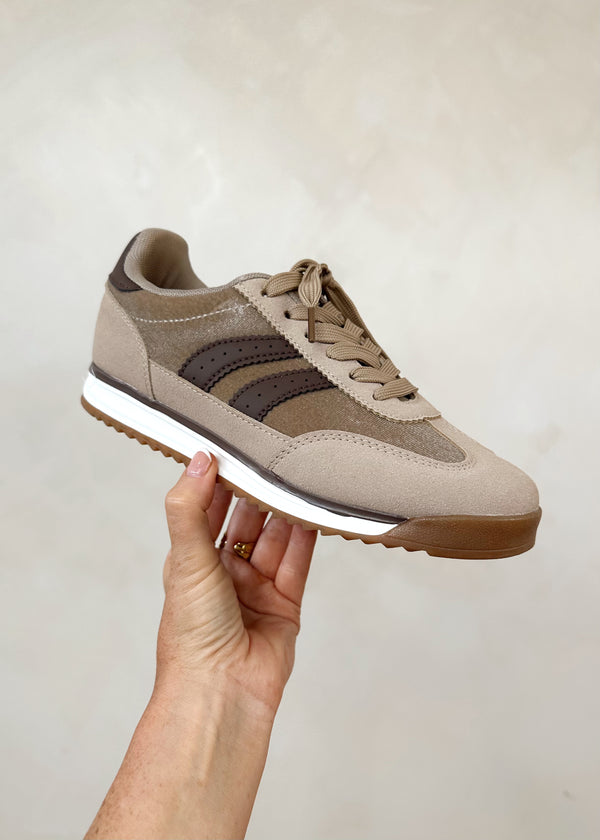 Axel trainer - latte-The Style Attic