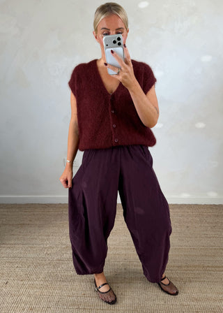 Baby cord Finn - Aubergine-The Style Attic