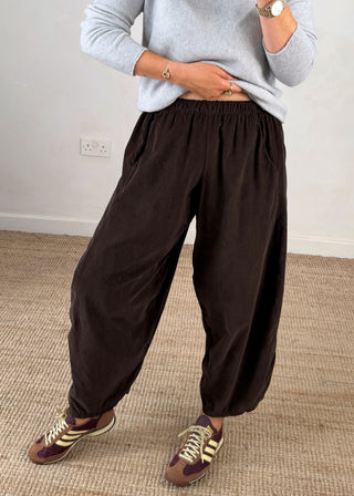 Baby cord Finn - Chocolate-The Style Attic