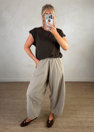 Baby cord Finn - Light mocha-The Style Attic