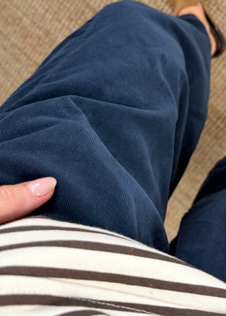 Baby cord Finn - Navy-The Style Attic