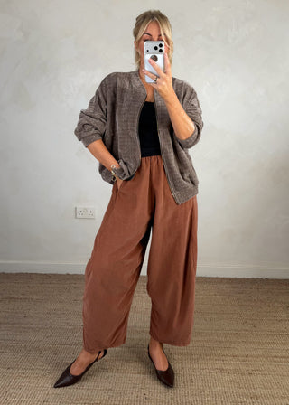 Baby cord Finn - Nutmeg-The Style Attic